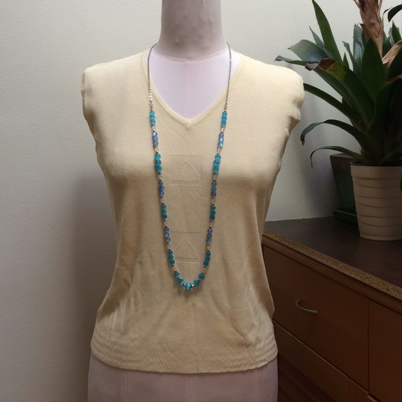 Yellow Sleeveless Top - Picture 1 of 6
